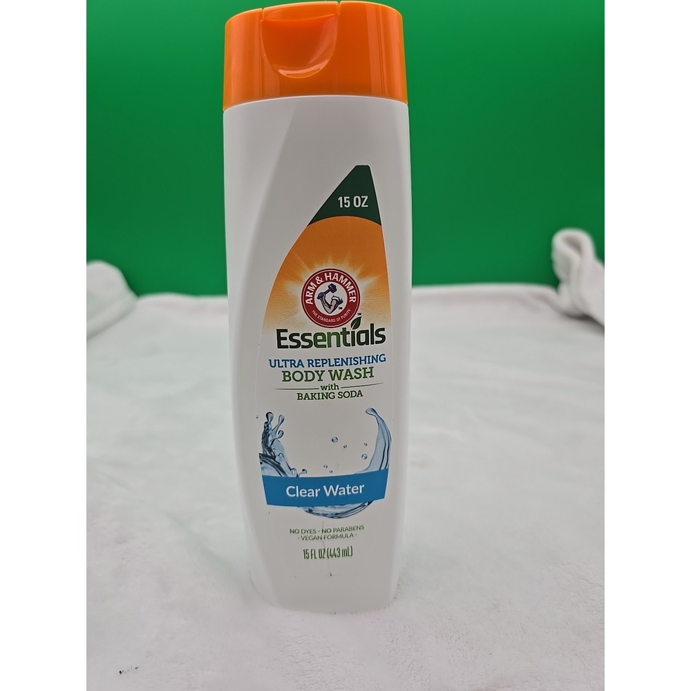 Arm & Hammer Essentials Ultra Moisturizing Body Wash,‎ Simply Fresh clear water